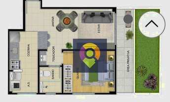 Imagem 7: Área privativa nova no coração do Santa Efigênia