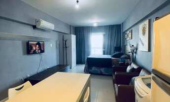 Imagem 2: Armação - Studio decorado, venda porteira fechada, vista mar, academia, piscina!