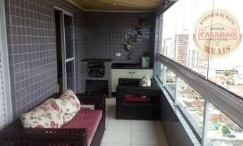 Imagem 5: Apartamento com 3 dormitórios à venda, 98 m² por R$ 500.000,00 - Ocian - Praia Grande/SP