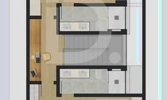Imagem 5: Casa de condomínio sobrado para venda possui 228 metros quadrados com 2 quartos