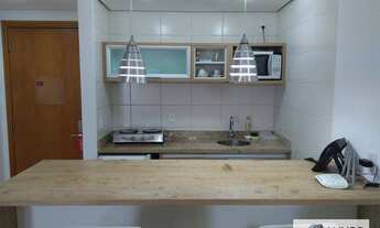 Imagem 4: Flat em Santos 1 suíte 1 vaga frente Mar