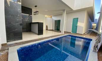 Imagem: Casa nova com 03 suítes e área de lazer