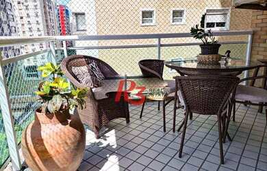 Imagem 4: Apartamento com 4 dormitórios à venda, 200 m² por R$ 1.980.000,00 - Gonzaga - Santos/SP