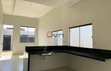 Imagem 3: Casa térrea possui 85 m² com 3 quartos sendo um com suíte no Novo Mundo - Uberlândia - MG