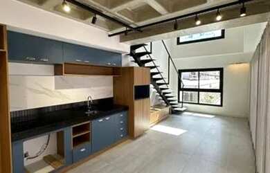 Imagem 3: Loft com 1 dormitório para alugar, 62 m² por R$ 5.800,00/mês - Funcionários - Belo Horizon