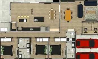 Imagem 4: Casa com 4 dormitórios à venda, 247 m² por R$ 2.050.000 - Jardim America - Paulínia/SP