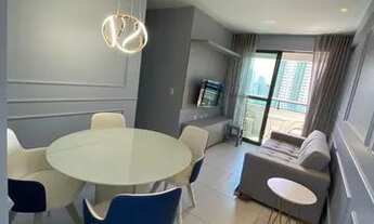 Imagem 2: Alugo apartamento mobiliado no bairro da Encruzilhada com 2 quartos, sendo 1 suíte, 12º an