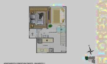 Imagem 2: Cobertura à venda no bairro Floresta