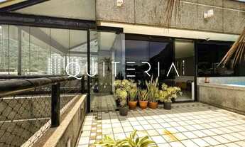 Imagem 4: Essa cobertura te dá a sensação de estar em uma casa suspensa com vista total da Lagoa Rod