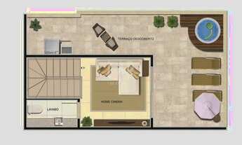 Imagem 3: Cobertura à venda, 1 quarto, 1 vaga, Sagrada Família - Belo Horizonte/MG