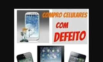 Imagem: Compro seu celular com a tela quebrado