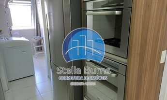 Imagem 5: Apartamento com 3 dormitórios, sendo 1 suíte, 3 banheiros, vista mar, varanda gourmet e 2
