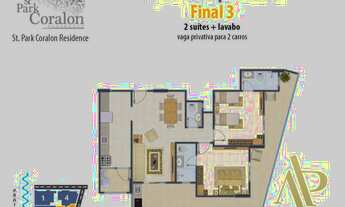 Imagem 7: Apartamento com 2 dormitórios à venda, 96 m² por R$ 590.000,00 - Canto do Forte - Praia Gr