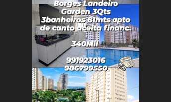 Imagem: Borges Landeiro Garden 3Qts 81mts apto de
