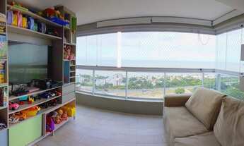 Imagem 2: APARTAMENTO DE LUXO MOBILIADO ALTIPLANO NOBRE COM VISTA PARA O MAR E ÁREA DE LAZER COMPLET