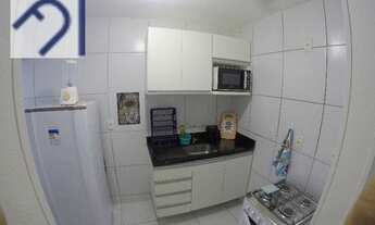 Imagem 5: Apartamento com 1 dormitório para alugar, 38 m² por R$ 1.600/mês - Capim Macio - Natal/RN