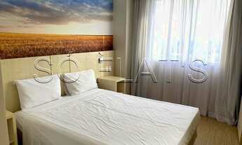 Imagem 3: Flat para venda tem 28 metros quadrados com 1 quarto