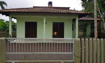 Imagem 2: Casa a 300 metros da praia mobiliada com 3 dormitórios à venda, 124 m² por R$ 490.000 - Sa