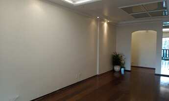 Imagem 4: Apartamento para locação possui 182 m2 e 02 vagas demarcadas de garagens Santos - SP