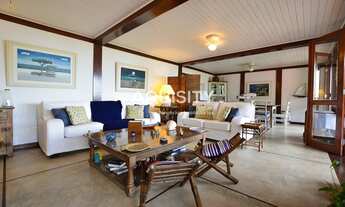 Imagem 2: Casa Rústica para locação em Iporanga Guarujá, 3 suítes, 6 vagas, varanda com vista para o