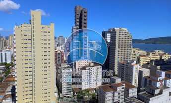 Imagem 2: Apartamento com 3 dormitórios, sendo 1 suíte, 3 banheiros, vista mar, varanda gourmet e 2