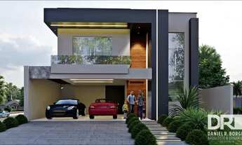 Imagem 2: Casa 4 quartos,5 banheiro, 1escritorio estilo sobrado no condominio swiss park rio branco