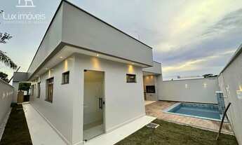 Imagem 2: Morada dos Pássaros/ Térrea 181m² 3 Suítes/ Escritório/ Piscina e Área Gourmet