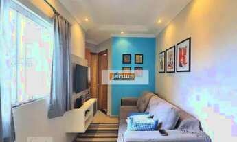 Imagem 2: Cobertura com 2 dormitórios à venda, 76 m² por R$ 320.000,00 - Jardim Monções - Santo Andr