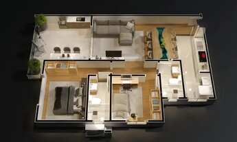 Imagem 4: Apartamento para venda com 110 metros quadrados com 2 quartos em Centro - Matinhos - PR