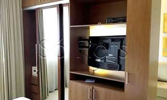 Imagem 4: Flat totalmente mobiliado na Chác. Santo Antônio com proximidade dos estúdios Globo SP. Se