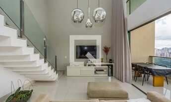 Imagem 2: Apartamento para Aluguel - Vila da Serra, 1 Quarto, 82 m2