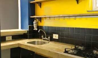 Imagem 7: Loft BF - Apto quarto, sala, cozinha americana, varanda e banheira - Bairro de Fátima - RJ