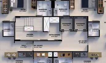 Imagem 7: Apartamento na Pedra Branca com 3 suítes 3 banheiros, e 2 vagas de garagem