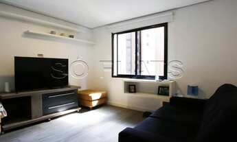 Imagem 3: Flat Adagio Moema 37m², 1 dormitório e 1 vaga para locação próximo Metrô Moema