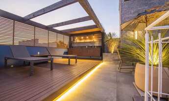 Imagem 2: Apartamento cobertura mobiliado com 3 dormitórios à venda, 180 m² - Condomínio Rossi Atlân