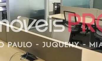 Imagem 4: Conjunto mobiliado na região da Berrini com 223m² em condomínio com boa apresentação corpo