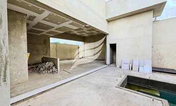 Imagem 7: Casa em obras com 03 suítes e piscina à venda no condomínio Quinta do Ipê