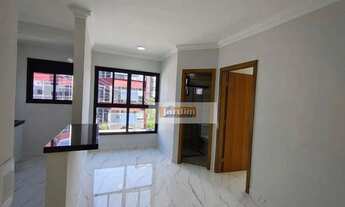 Imagem 2: Apartamento com 1 dormitório para alugar, 40 m² por R$ 2.500,00/mês - Jardim do Mar - São