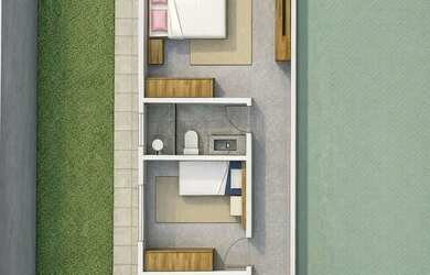 Imagem 3: Imóvel para venda tem 135 metros quadrados com 3 quartos em Uvaranas - Ponta Grossa - PR