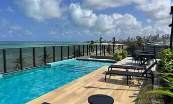 Imagem 2: Excelente OPORTUNIDADE! Apto ALTO PADRÃO FRENTE MAR com 2 Quartos, 65 m² - VENDA ou ALUGUE