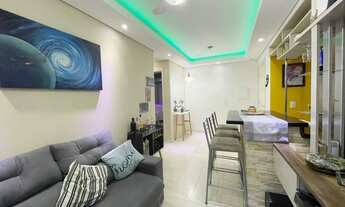 Imagem 7: Excelente apartamento de 48,51m² com 2 dormitórios todo mobiliado, 1 banheiro com armário