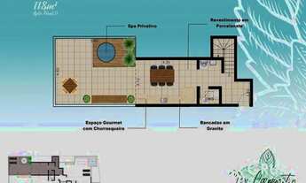 Imagem 6: Cobertura para Venda em Santo André, Campestre, 2 dormitórios, 1 suíte, 3 banheiros, 2 vag