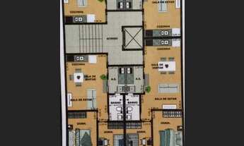 Imagem 3: Apartamento sem condomínio com elevador- Jardim Alvorada, Santo André