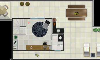 Imagem 4: Cobertura para Venda em Belo Horizonte, Barroca, 3 dormitórios, 1 suíte, 4 banheiros, 2 va