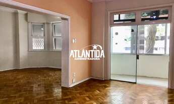 Imagem 3: Excelente apto no Leme - 220 m2 - 2 salas - 4 qtos - 1 vaga escritura - Planta circular