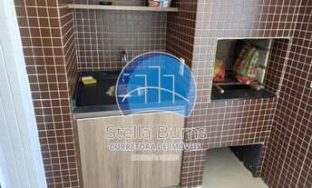 Imagem 6: Apartamento com 3 dormitórios, sendo 1 suíte, 3 banheiros, vista mar, varanda gourmet e 2