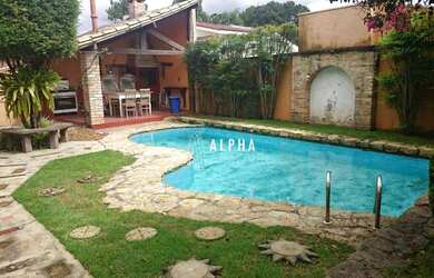 Imagem 2: Casa com 3 dormitórios para alugar, 288 m² por R$ 15.000,00/mês - Alphaville 03 - Santana