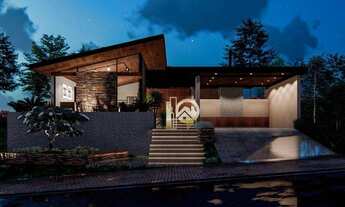 Imagem 3: Casa Estilo Rústica à Venda com 3 Suítes Condomínio Monaco - São José dos Campos-SP