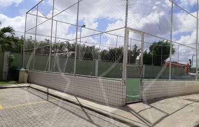 Imagem 5: Próximo à Arena Castelão, Apart. 61m2, sala, cozinha com balcão americano armarios, na coz