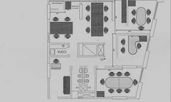 Imagem 2: Grupo de Salas / 115 m2 / Ed. Rodolpho De Paoli / Centro / Ar Central Quase Novo / Excelen